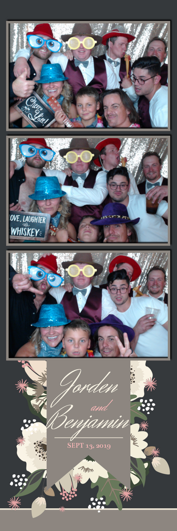 Jorden and Benjamin are getting hitched | View more photos from the event at gallery.photoboothbillings.com/u/PhotoBoothBillings/Jorden-and-Benjamin-are-getting-hitched